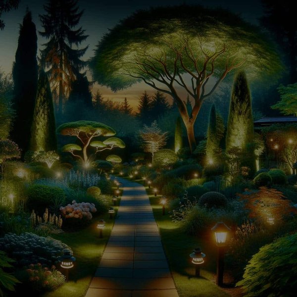 Comment concevoir un éclairage de jardin qui met en valeur les arbres et les plantes ?