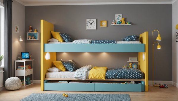 Lits enfants empilables : un choix astucieux pour la chambre